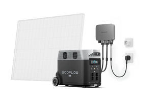 Комплект EcoFlow PowerStream - мікроінвертор 600W + зарядна станція Delta Pro 4271 фото