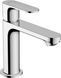 галереї Hansgrohe Змішувач Rebris S 110 для Hansgrohe Умивальника з донним клапаном pop-up, Chrome (72517000) - фото 1
