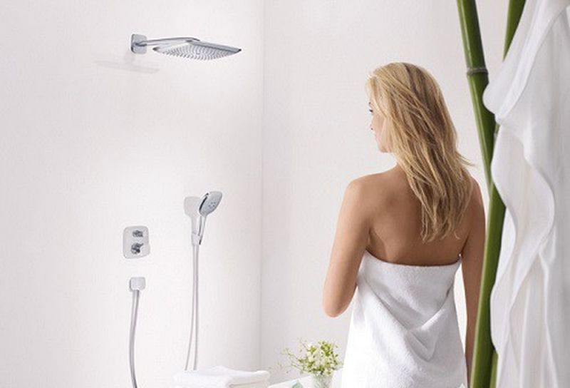 Hansgrohe Верхній душ Raindance 360 з тримачем, Chrome (27376000)