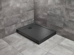RADAWAY Душевой поддон Doros F Compact 100x80 Stone черный