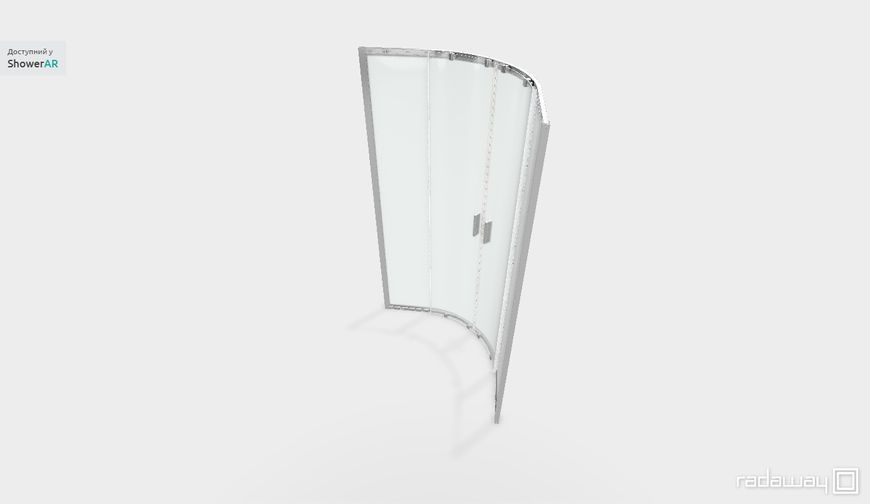 RADAWAY Душова кабіна Alienta E 90x80x190 скло прозоре 10248090-01-01
