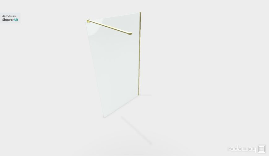 RADAWAY Душевая перегородка Modo New Gold II 65 см. 389065-09-01