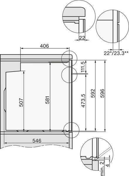 Духова шафа Miele H 2465 B OBSW/EDST-LOOK електрична, 76л, A+, дисплей, конвекція, телескопічні напрямні, чорний
