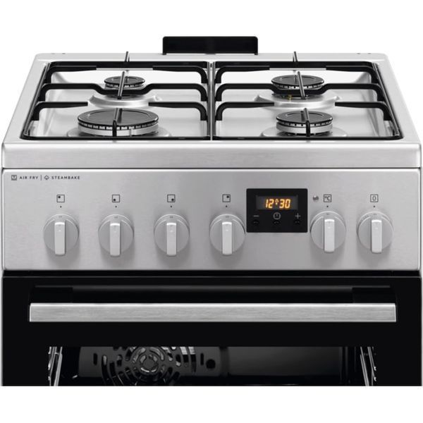Electrolux Плита комбінована, 58л, 50x60см, дисплей, конвекція, пара, нерж