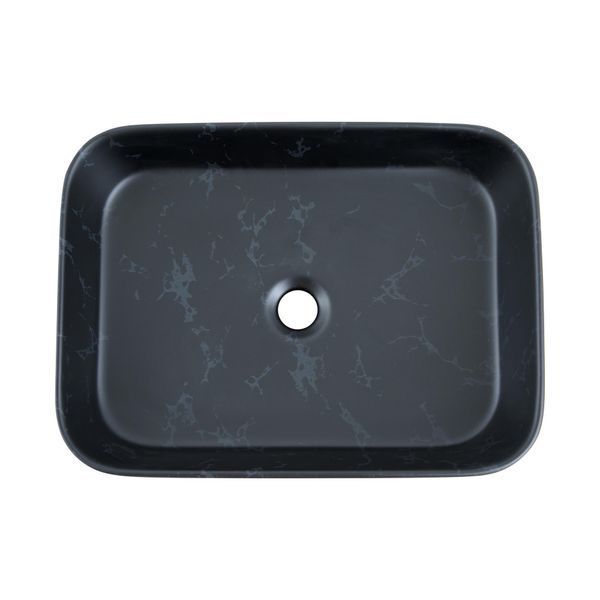 Умивальник Venus Dark Rectangle Marble