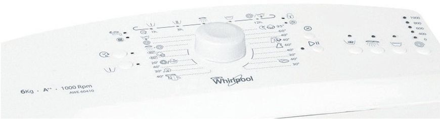 Whirlpool Пральна машина з верт. завант. AWE60410