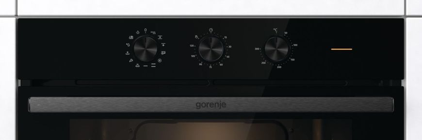Духова шафа Gorenje електрична, 77л, A+, чорний