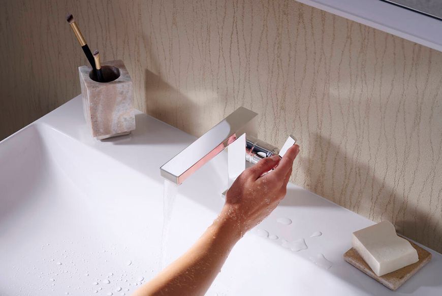 Hansgrohe Змішувач Tecturis E 110 Fine CoolStart для Hansgrohe Умивальника з донним клапаном pop-up, Chrome (73023000)