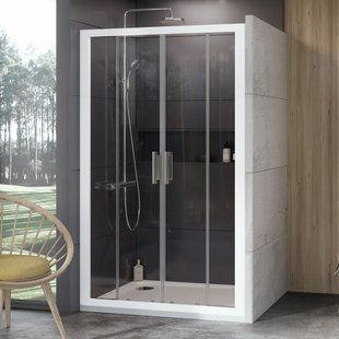 Душові двері Ravak 10&deg; 120 см 10DP4-120 білий+transparent