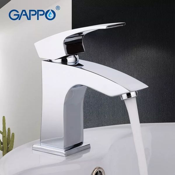 Смеситель для умывальника GAPPO G1007, хром