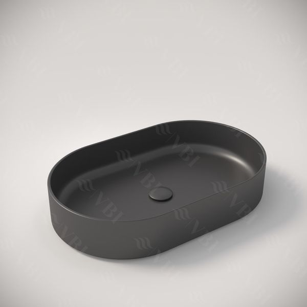 Умивальник (раковина) VBI VERONA 60 BLACK MATT накладний