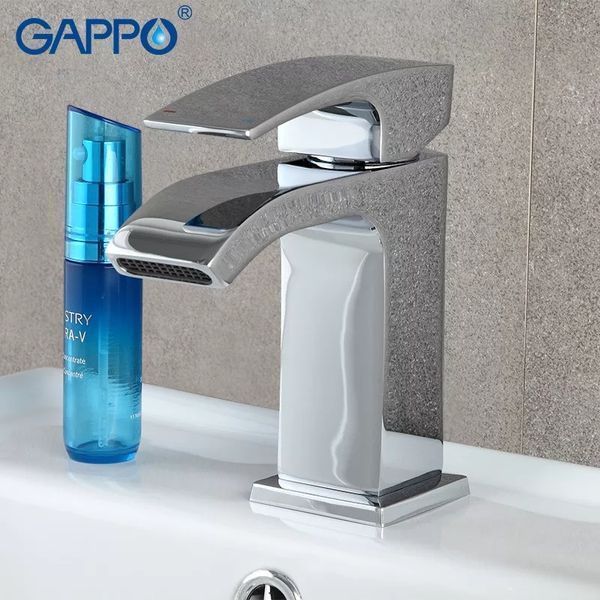 Смеситель для умывальника GAPPO G1007-1, хром