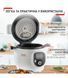 галереї Мультиварка-скороварка Tefal Cook4Me +, 1600Вт, чаша-6л, електронне керув., пластик, білий - фото 9
