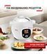 галереї Мультиварка-скороварка Tefal Cook4Me +, 1600Вт, чаша-6л, електронне керув., пластик, білий - фото 5