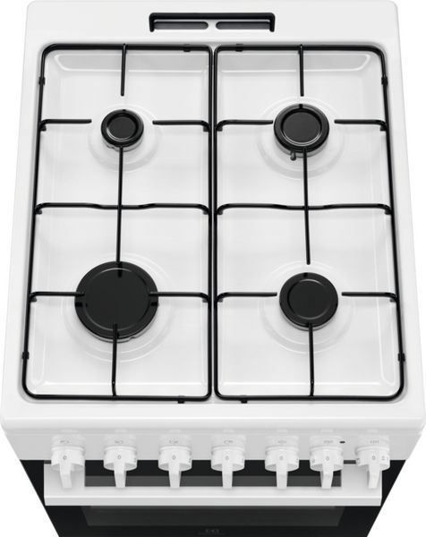 Electrolux Плита комбінована, 57л, 50x60см, конвекція, білий