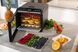 галереї Сушарка для продуктів Gorenje 580Вт, піддонів - 6x1.5см, діаметр - 25см, макс - 75&deg;С, дисплей, пластик+метал, чорний - фото 11