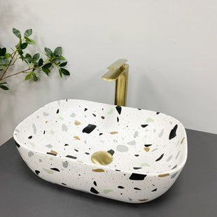 Умивальник (раковина) VBI RAVENNA NYZOZO GLOSSY накладний