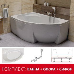 Ванна Ravak Asymmetric II - комплект