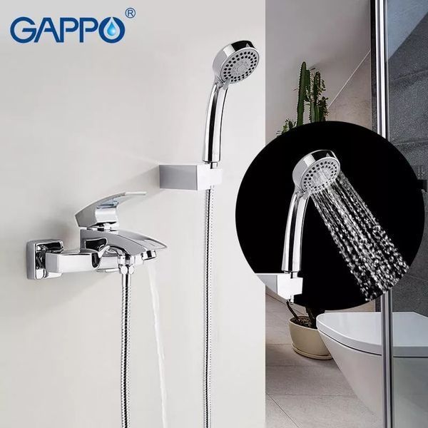 Змішувач для ванни GAPPO G3007, хром