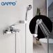 галереї Змішувач для ванни GAPPO G3007, хром - фото 2