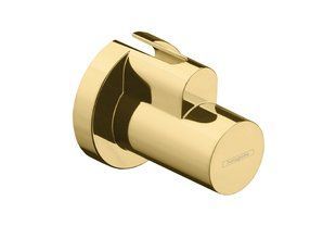 Hansgrohe Декоративна накладка на вентиль під'єднання кутовий (13950990) Polished Gold Optic