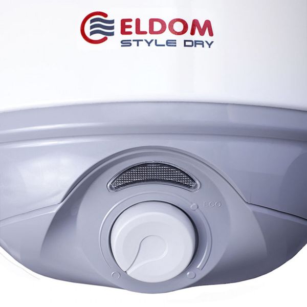 Водонагрівач Eldom Style DRY 100 2x1.0 kW 72270WD 2534 фото