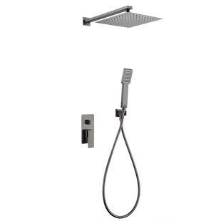 IMEX PISA BLACK GUN METAL Набір для душу, графіт