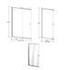 галереи Шторка для ванны BESCO Easy Slide-2S 100x150 - фото 5