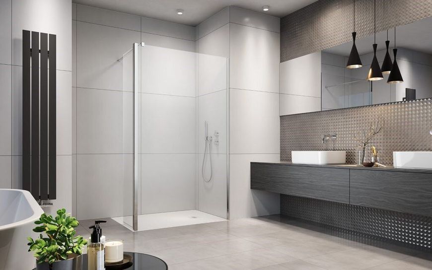 RADAWAY Душевая перегородка Eos II Walk-In 80см. 13799500-01R