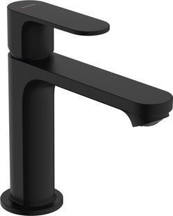 Hansgrohe Змішувач Rebris S 110 для Hansgrohe Умивальника з донним клапаном pop-up, Matt Black (72517670)