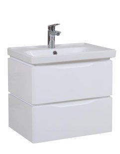 Aqua Rodos Тумба Венеція консольна 60 см з Умивальником Frame