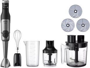 Блендер Philips заглибний Series 5000, 1200Вт, 5в1, чопер, терки, чорний