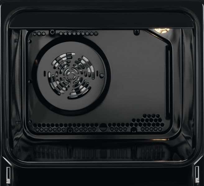 Плита Electrolux комбінована, 57л, 50x60см, дисплей, конвекція, білий