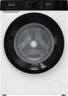 Пральна машина Gorenje фронтальна, 7кг, 1400, A+++, 47см, дисплей, пар, інвертор, білий