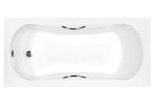 Ванна акриловая ARIA PLUS 170х70 (соло) без ног, с ручками и отверстиями