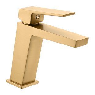 IMEX ART BRUSHED GOLD Змішувач для умивальника, золото матове