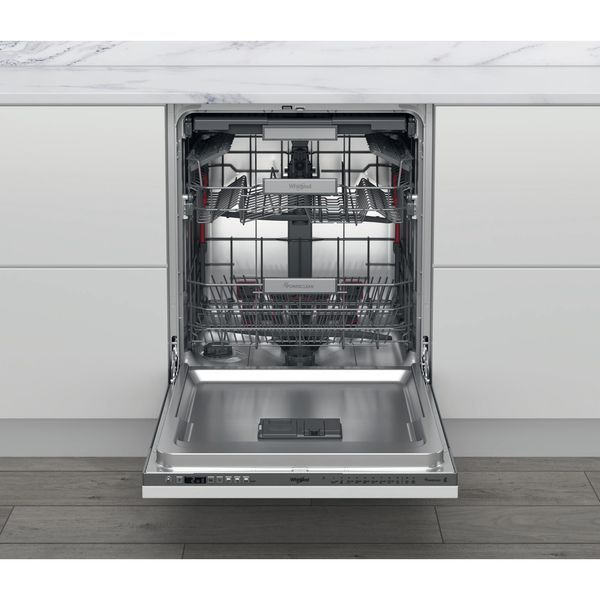 Посудомийна машина Whirlpool вбудована, 14компл., A+++, 60см, дисплей, 3й кошик, білий