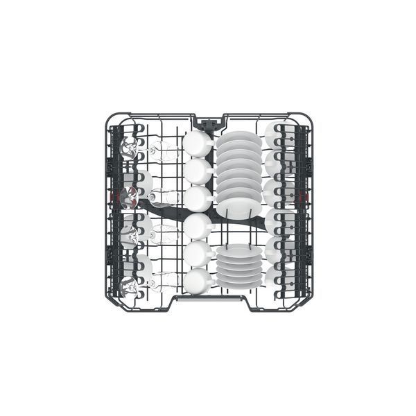Посудомийна машина Whirlpool вбудована, 14компл., A+++, 60см, дисплей, 3й кошик, білий