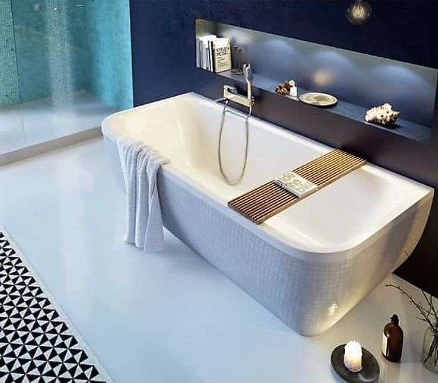 Excellent Ванна акрилова 180х85 Oceana Arana з панеллю WAEX.ARA18WH-SET без ніжок