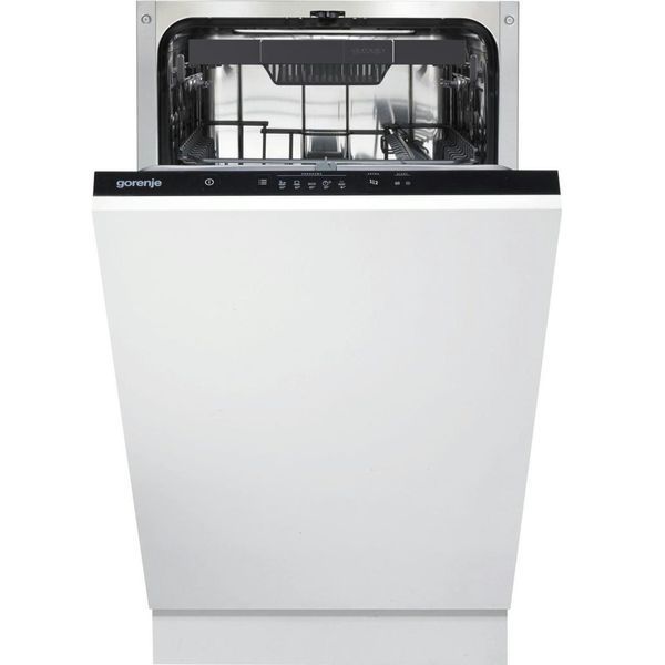 Посудомийна машина Gorenje вбудовувана, 11компл., A++, 45см, AquaStop, 3й кошик, білий