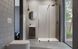 галереи RADAWAY Душевая перегородка Furo Black Walk-in 150 см. правая 10106788-54-01R+10110744-01-01 - фото 3