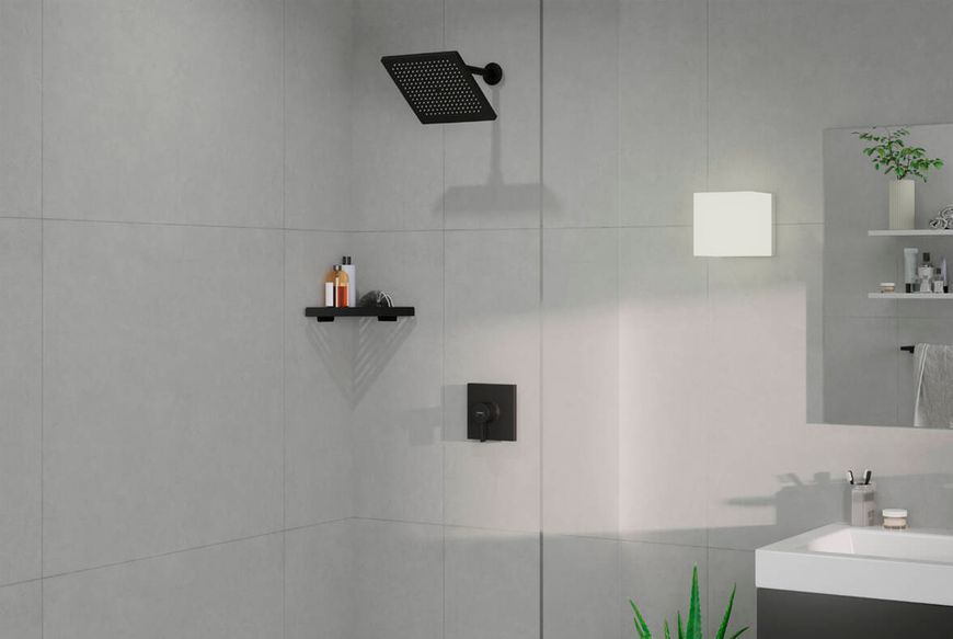 Hansgrohe Верхній душ Crometta E 240 1jet, Matt Black (26726670)