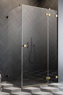 RADAWAY Душова кабіна Essenza Pro Gold KDJ 110Rx110x200 10097110-09-01R+10098110-01-01