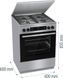 галереї Gorenje Плита комбінована, 71л, 60x60см, дисплей, чавун,з кришкою, програматор IconLed,нерж - фото 8