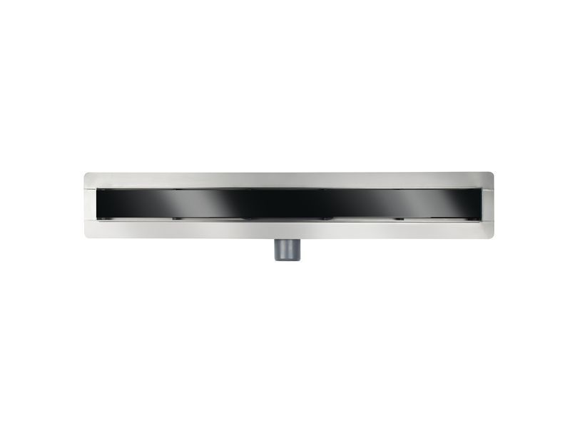 BESCO Линейный душевой трап Virgo Black 80