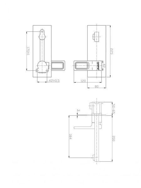 Смеситель для умывальника GAPPO G1017-12, белый/хром