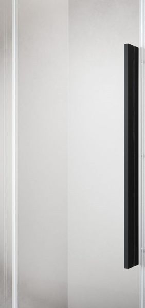 RADAWAY Душевая перегородка Furo Black Walk-in 140 см. права 10106738-54-01R+10110694-01-01