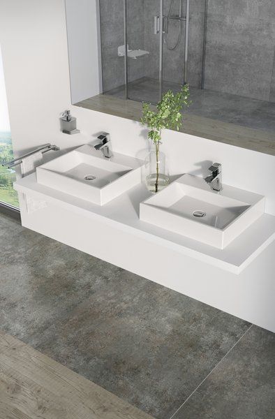 Умивальник Ravak Natural 500 з отвором, без переливу