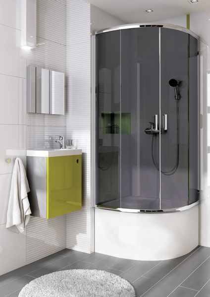 Deante душова кабіна 90x90х185 графітове скло FUNKIA KYP_451K