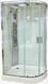 галереи Душовий бокс VERONIS BN-4-120 white CHROME (L) 120х80х215 - фото 1